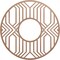 Ekena Millwork Empire Wood Fretwork Pierced Ceiling Medallion, Wood (Paint Grade), 32"OD x 11 3/4"ID x 3/8"T CMWP32X32X0375EPMF - alternate 1